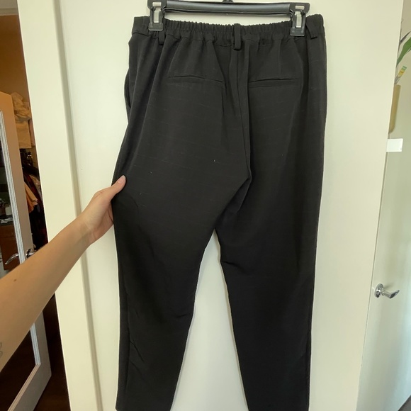 High Waisted Black Trousers - Picture 2 of 4